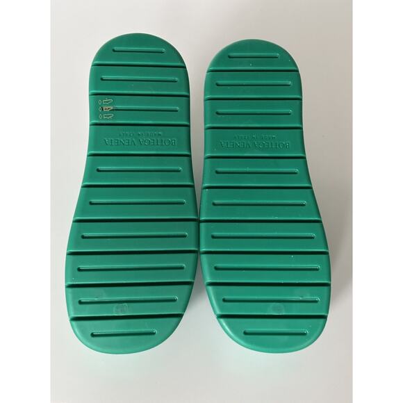 Bottega Veneta Matt Rubber Turquoise Sandals 8 US (41 Euro) 658767 IT NIB $600 main image 5